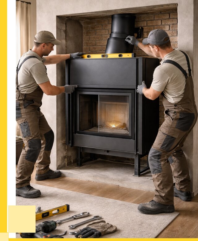 Установка каминных топок в Аксае под ключ от 18283 р. | ЭриданАкс