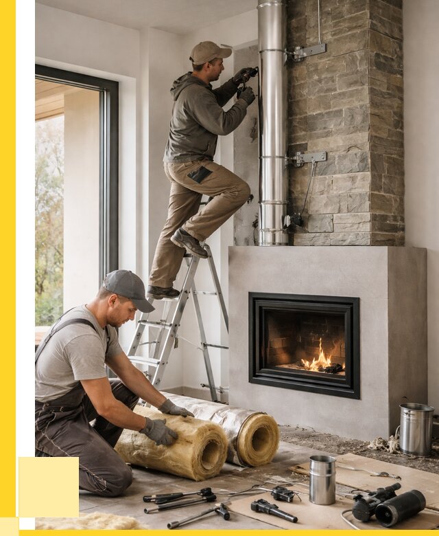 Монтаж дымоходов для каминов в Аксае от 15236 р. ЭриданАкс