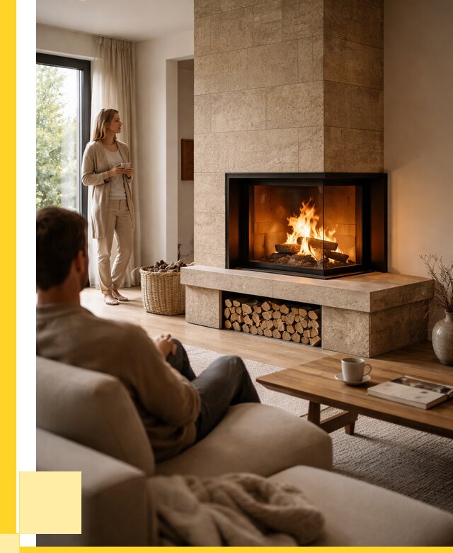 Угловые камины из кирпича установка в Аксае от 152355 р. ЭриданАкс