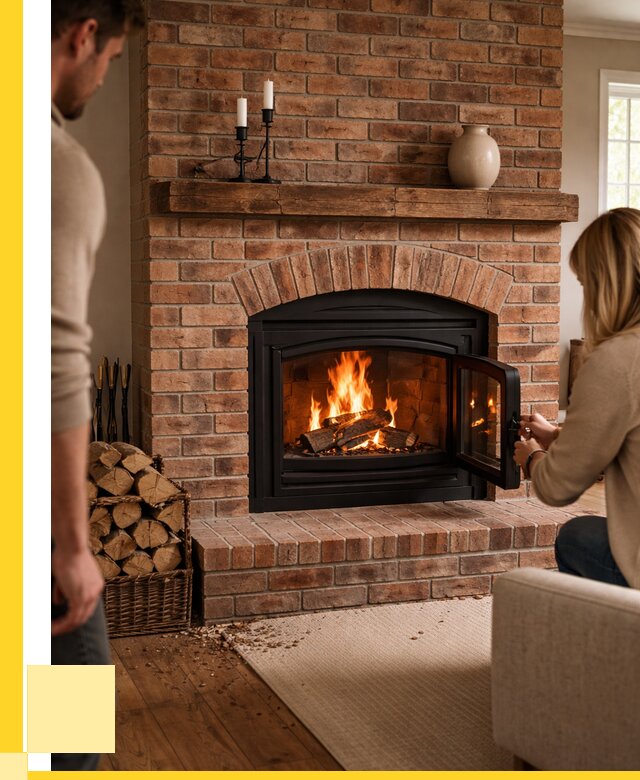 Кирпичные камины под ключ в Аксае от 152355 р. | ЭриданАкс