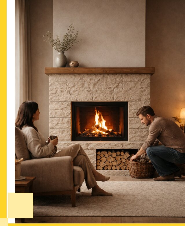 Камины для дома в Аксае под ключ от 152355 р. | ЭриданАкс