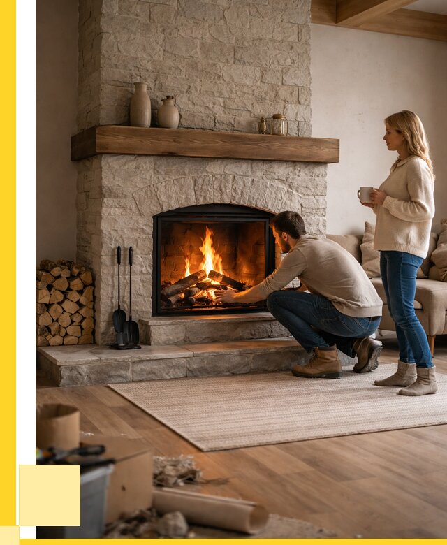 Камины для загородного дома в Аксае от 355495 р., ЭриданАкс