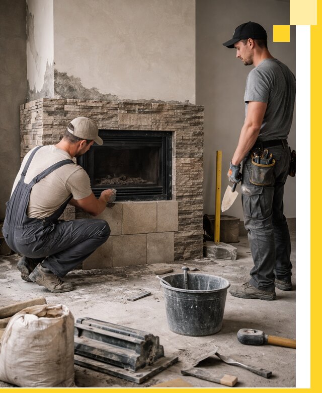 Камины под ключ в Аксае: проект, изготовление и монтаж