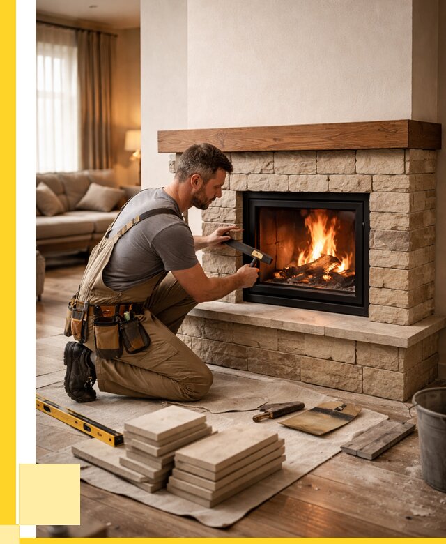 Строительство каминов в Аксае от 152355 р., ЭриданАкс - под ключ