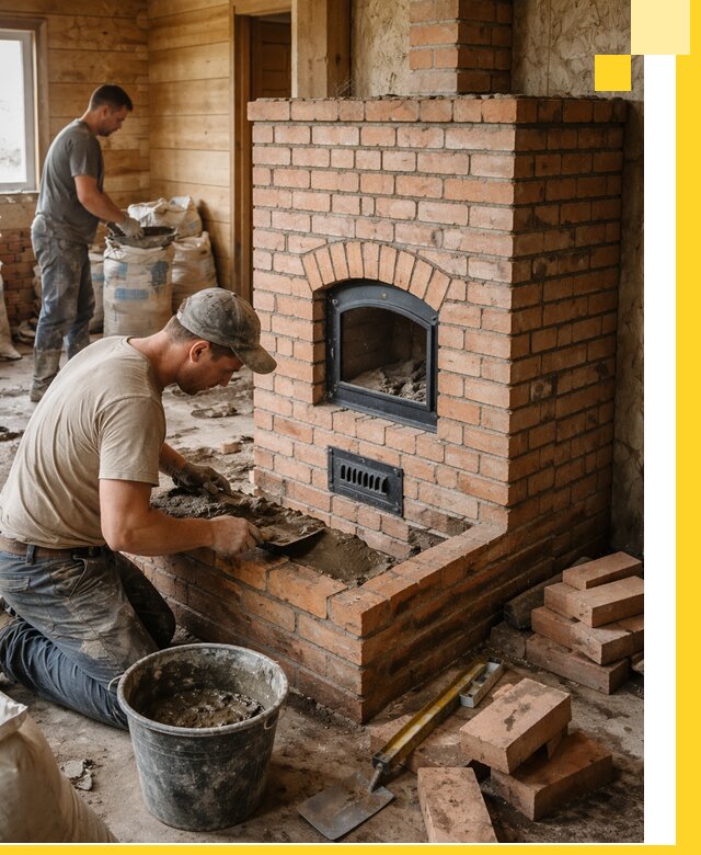 Профессиональное строительство печей в Аксае под ключ