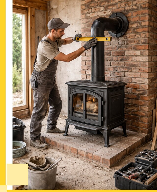 Монтаж печей установка банной печи в Аксае от 15236 р. | ЭриданАкс