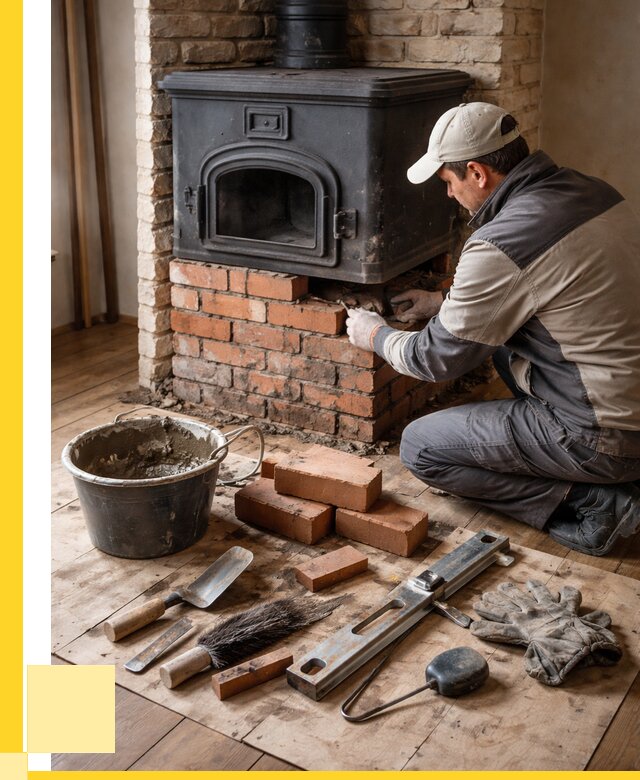 Ремонт печей в Аксае от 12188 р., услуги печника ЭриданАкс