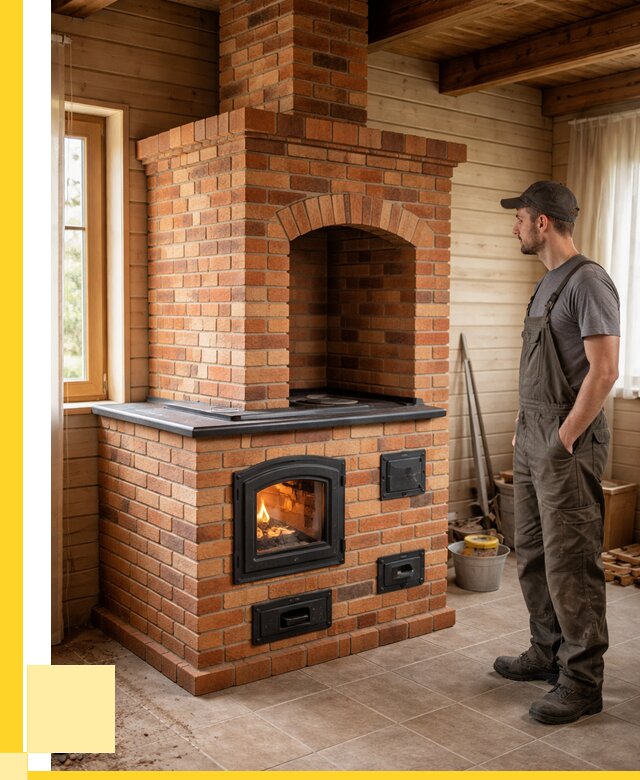 Кирпичные печи в Аксае: купить от 152355 р. | ЭриданАкс