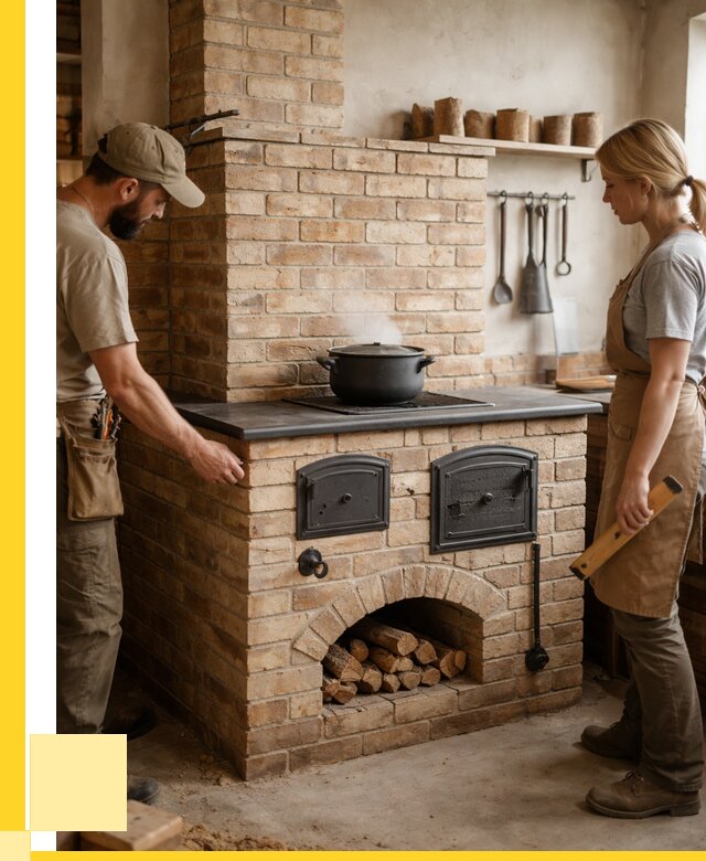 Варочно отопительные печи в Аксае от 91413 р. | ЭриданАкс