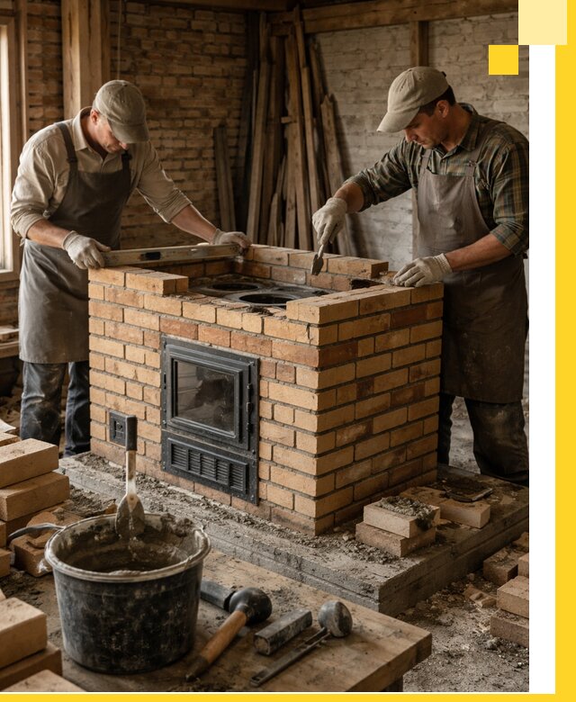 Изготовление и установка варочных печей под ключ в Аксае