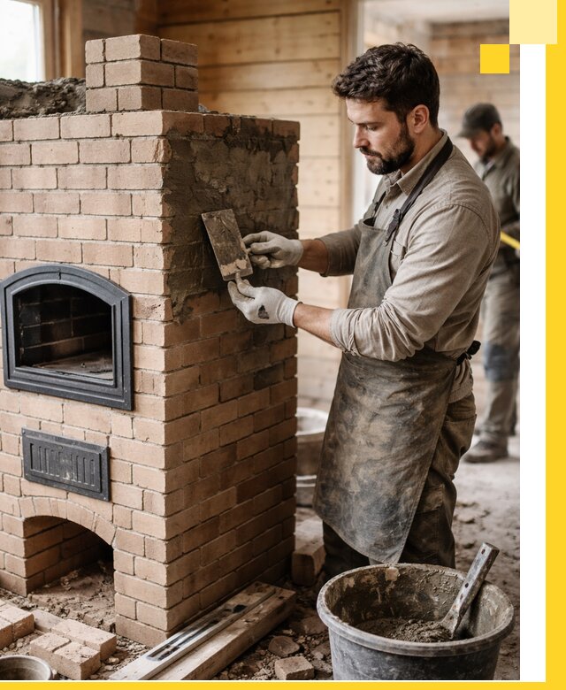 Изготовление и установка печей-шведок под ключ в Аксае