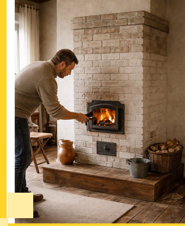 Печь голландка из кирпича в Аксае от 86335 р. | ЭриданАкс