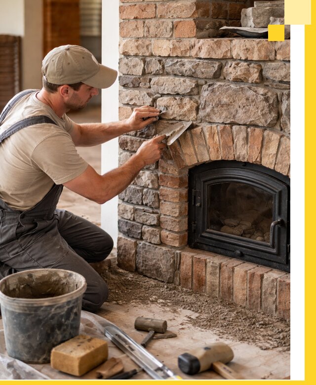 Печи для дома под ключ в Аксае, установка и доставка