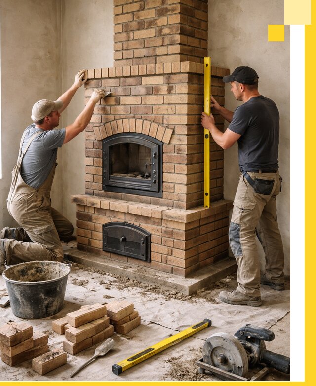 Продажа и установка печей и каминов для дома под ключ в Аксае