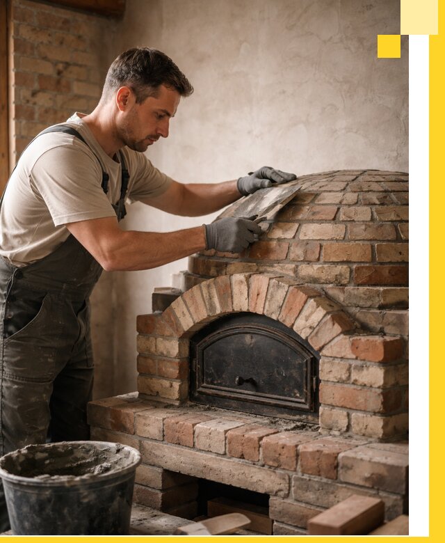 Изготовление и монтаж помпейских печей на заказ в Аксае