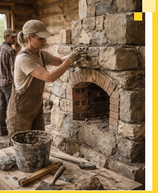 Каменные печи на заказ и монтаж в Аксае, долговечные решения