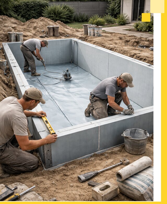 Профессиональный монтаж бассейнов под ключ в Аксае с гарантией