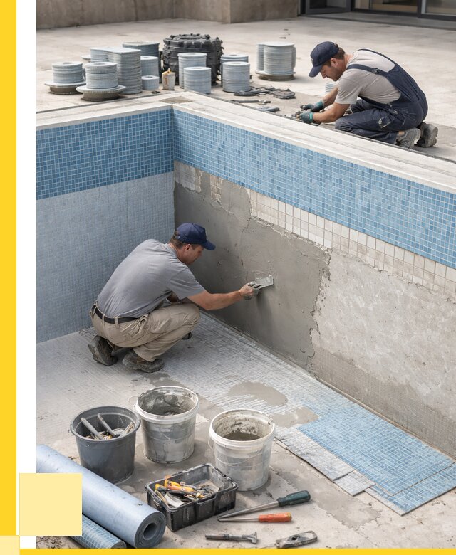 Ремонт и обслуживание бассейнов в Аксае от 25393 р. | ЭриданАкс