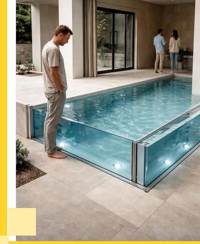 Стеклянные бассейны в Аксае от 1218840 р. | ЭриданАкс — мозаика