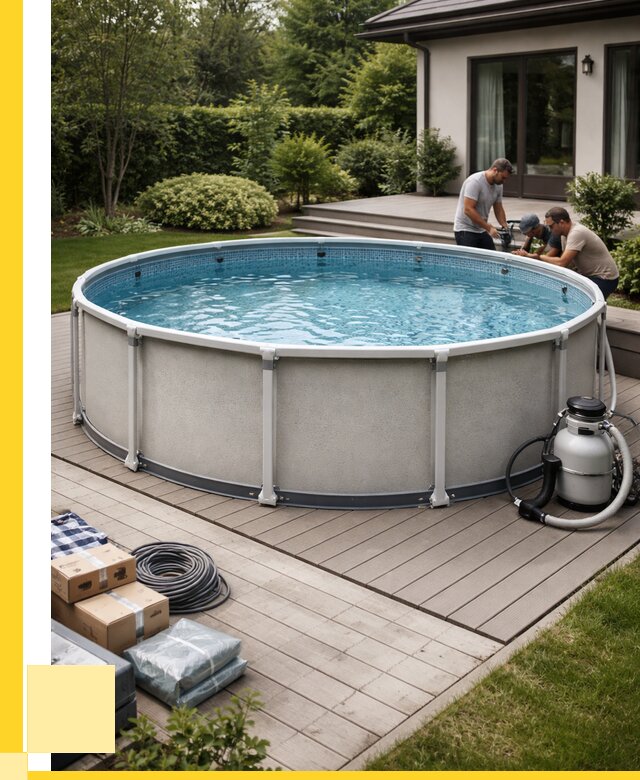 Купить каркасные бассейны в Аксае от 45707 р. | ЭриданАкс