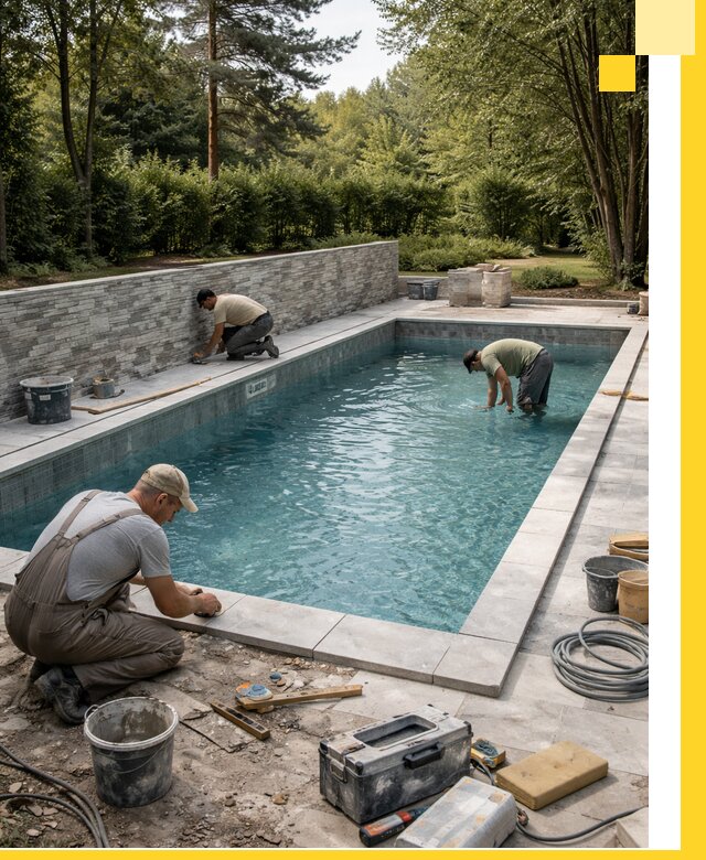 Проектирование и строительство частных бассейнов в Аксае