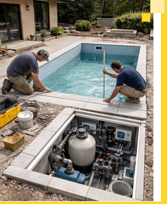 Строительство качественных домашних бассейнов под ключ в Аксае