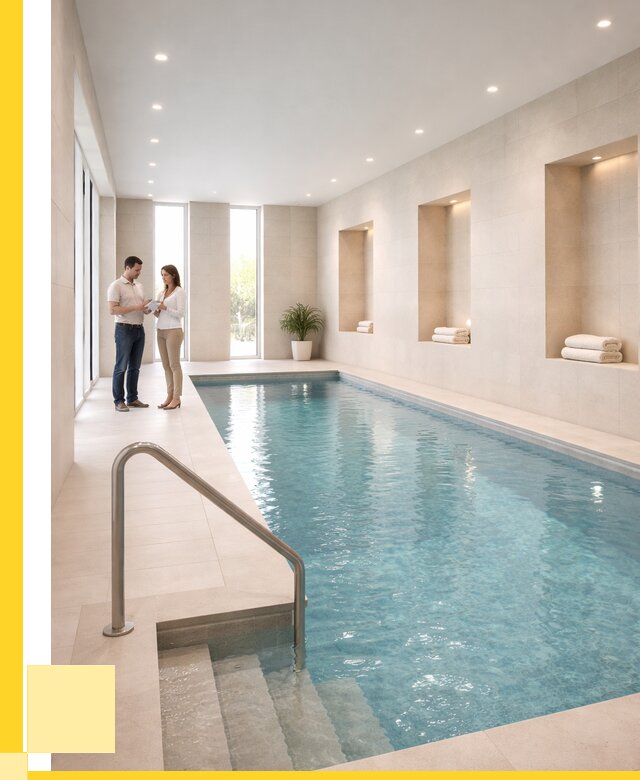 Бассейны в помещении под ключ в Аксае от 1523550 р. | ЭриданАкс