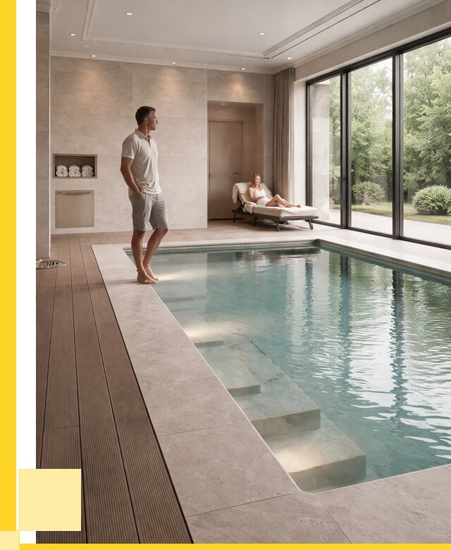 Бассейны в коттедже под ключ в Аксае от 1218840 р. | ЭриданАкс