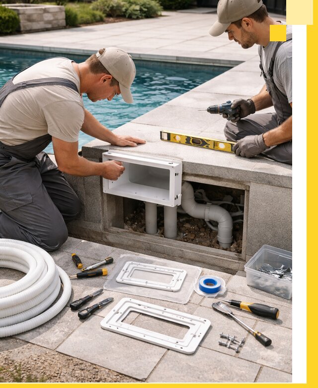 Поставка и установка скиммеров для бассейнов в Аксае