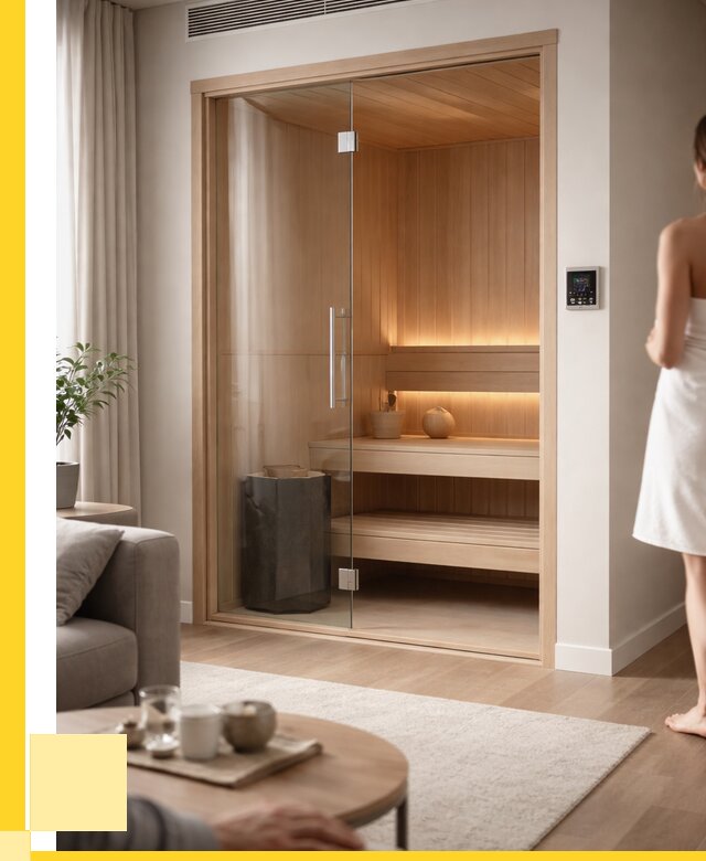 Сауна в квартире под ключ в Аксае от 121884 р. ЭриданАкс