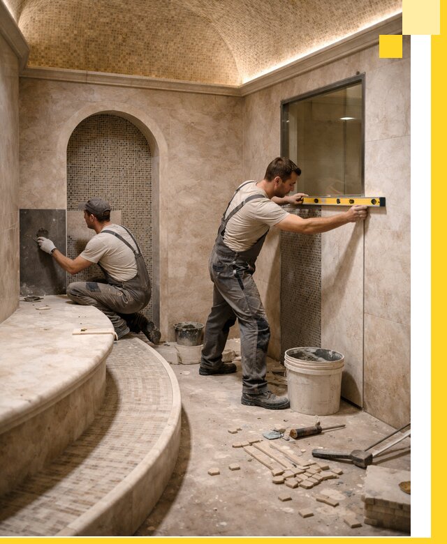 Проектирование и строительство саун с хамамом под ключ в Аксае