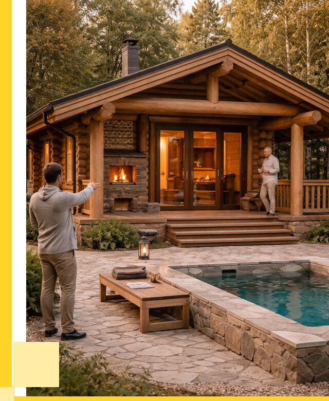 Проекты бань и хамам в Аксае от 25393 р. | ЭриданАкс