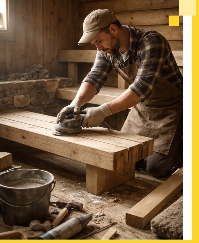 Ремонт бань под ключ в Аксае с гарантией качества и сроков