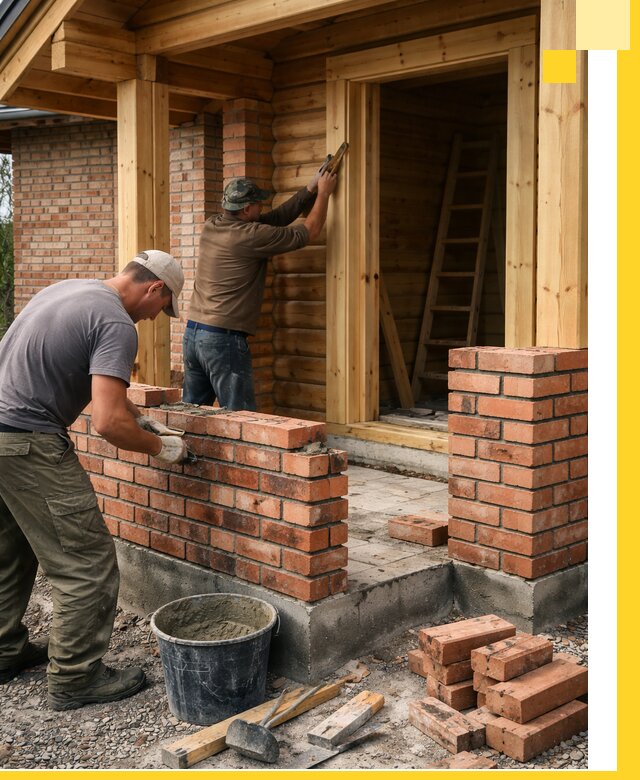 Строительство кирпичных бань под ключ в Аксае с гарантией качества