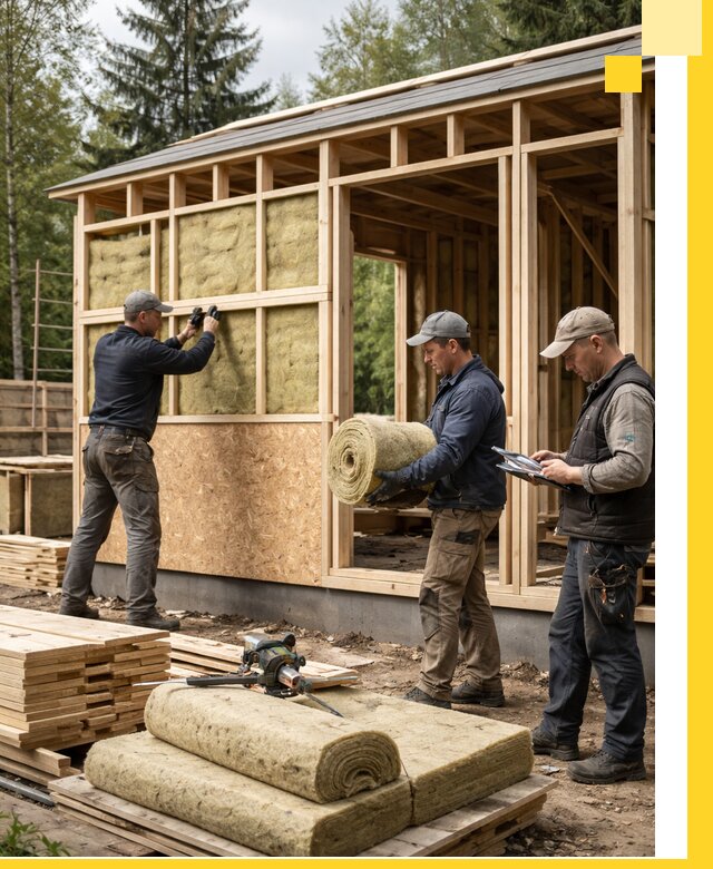 Проектирование и строительство каркасных бань в Аксае под ключ