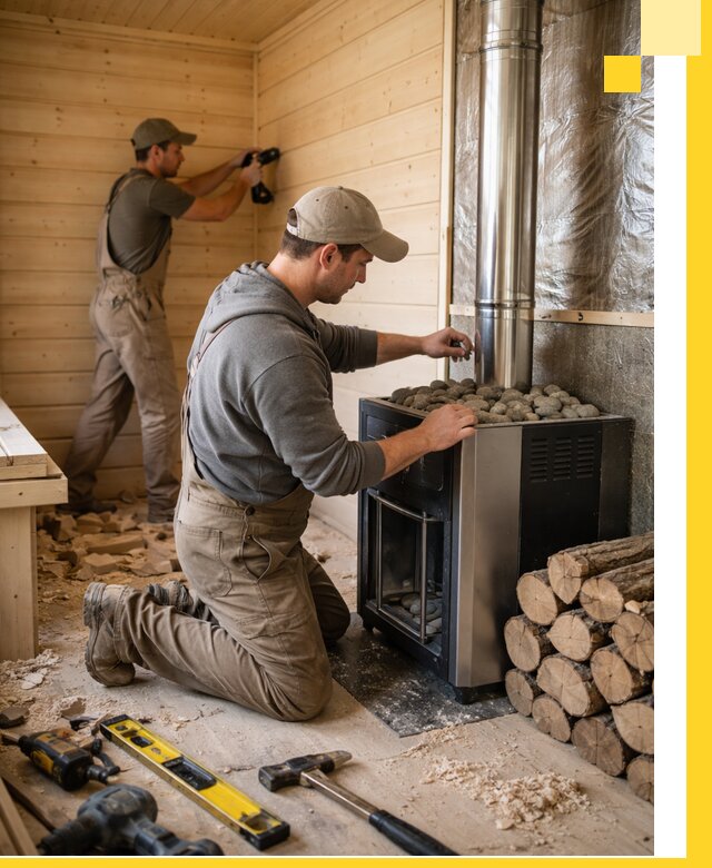 Строительство деревянных бань под ключ в Аксае проекты и монтаж