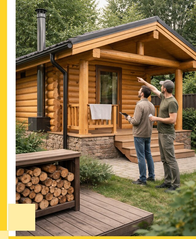 Бани для дачи под ключ в Аксае от 253925 р. | ЭриданАкс