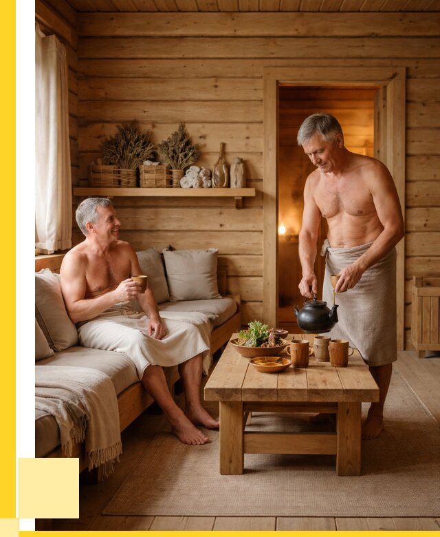 Бани с комнатой отдыха под ключ в Аксае от 457065 р. | ЭриданАкс