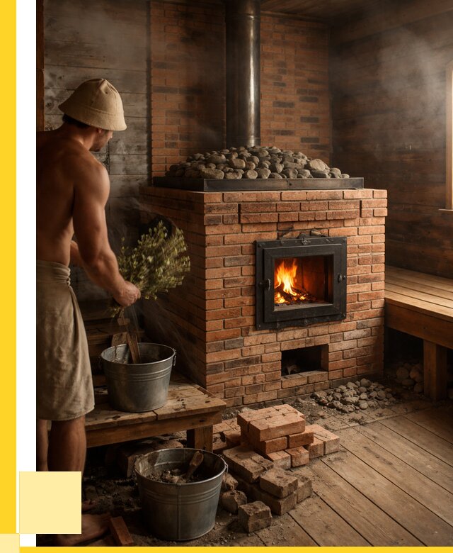 Кирпичные банные печи в Аксае от 91413 р. | ЭриданАкс