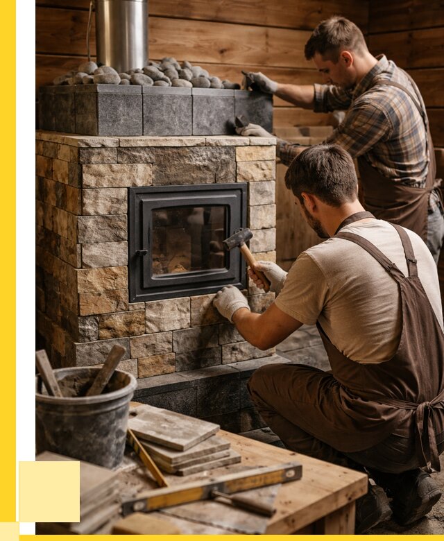 Облицовка банной печи в Аксае от 15236 р. | ЭриданАкс