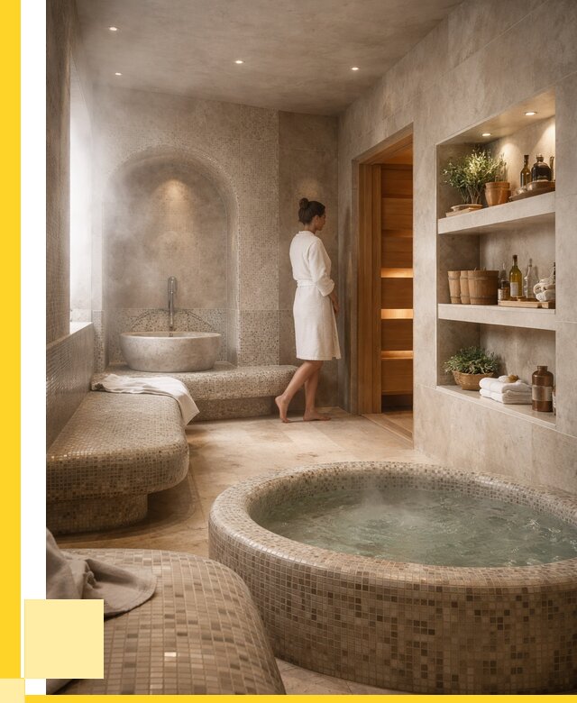 Строительство бани с хамамом в Аксае от 761775 р. | ЭриданАкс