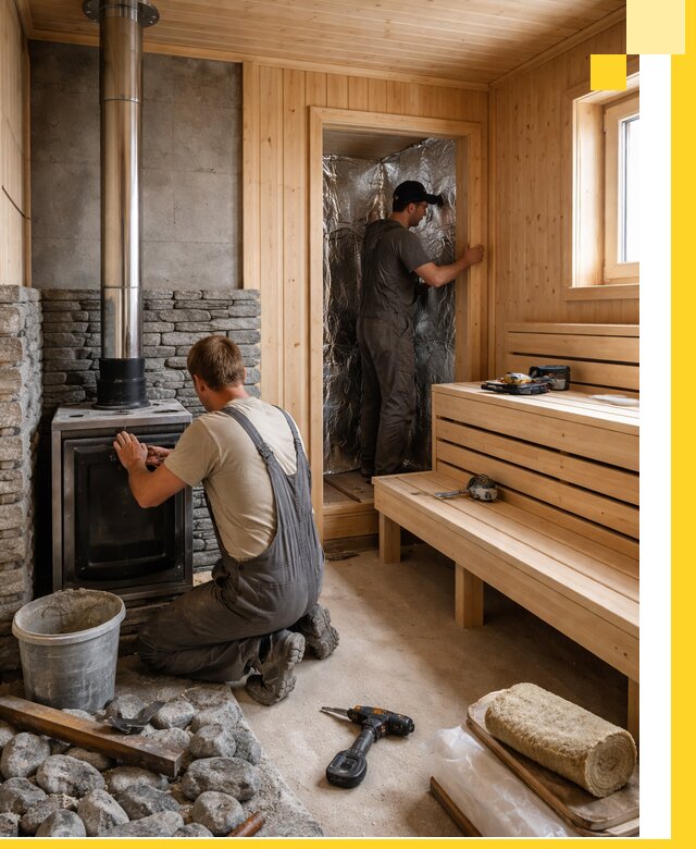 Строительство и изготовление бань под ключ в Аксае