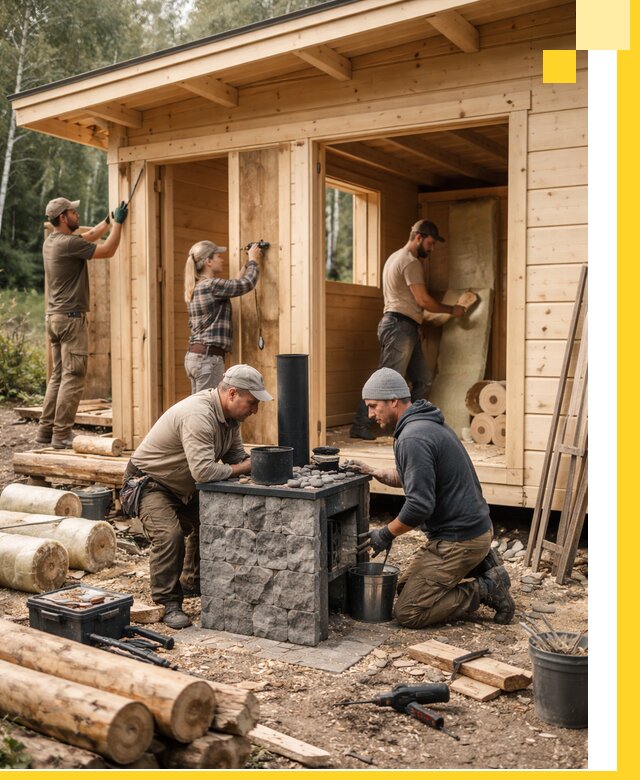 Купить баню под ключ в Аксае строительство монтаж отделка