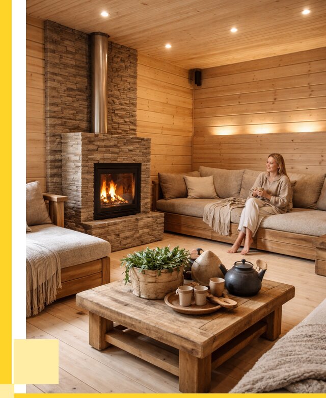 Проект бани с комнатой отдыха в Аксае от 35550 р. | ЭриданАкс