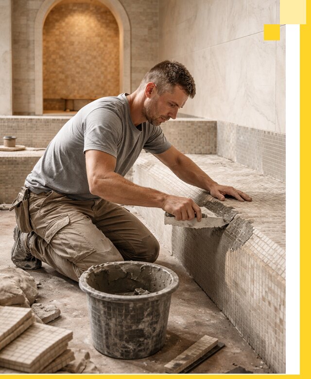 Строительство эксклюзивных хамамов под ключ в Аксае