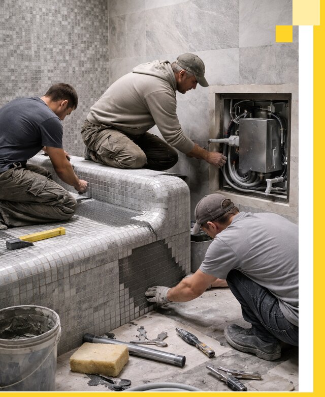 Проекты хамамов под ключ в Аксае и дизайн и строительство