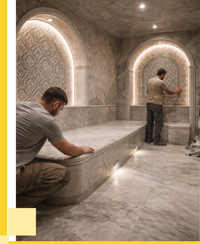 Турецкие бани под ключ в Аксае от 253925 р. | ЭриданАкс