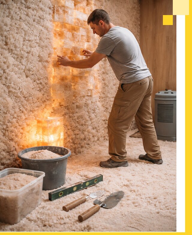 Проектирование и монтаж соляных комнат в Аксае под ключ