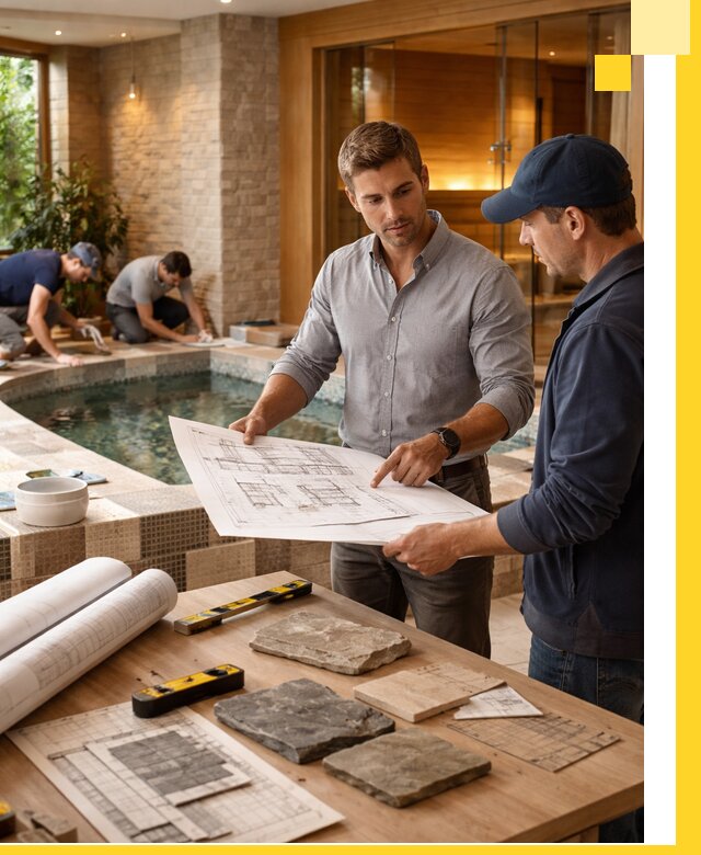 Проектирование SPA зон под ключ в Аксае с инженерией